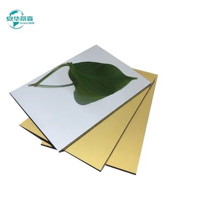 กระจกเคลือบ PVDF 4 มิลลิเมตร ACP สําหรับตกแต่งภายใน